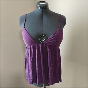 Free People Sunny Days Cami Confetti Purple Top Size Small